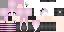 Minecraft skin texture, 64x32 legacy pixels
