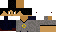 Minecraft skin texture, 64x32 legacy pixels