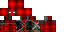 Minecraft skin texture, 64x32 legacy pixels
