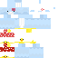 Minecraft skin texture, 64x64 pixels