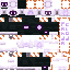 Minecraft skin texture, 64x64 pixels