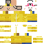 Minecraft skin texture, 64x64 pixels
