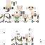 Minecraft skin texture, 64x64 pixels