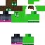 Minecraft skin texture, 64x64 pixels