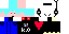 Minecraft skin texture, 64x32 legacy pixels