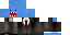 Minecraft skin texture, 64x32 legacy pixels