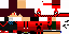 Minecraft skin texture, 64x32 legacy pixels