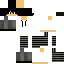 Minecraft skin texture, 64x64 pixels