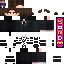Minecraft skin texture, 64x64 pixels