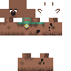 Minecraft skin texture, 64x64 pixels