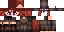 Minecraft skin texture, 64x32 legacy pixels