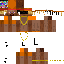 Minecraft skin texture, 64x64 pixels