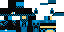 Minecraft skin texture, 64x32 legacy pixels