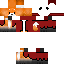Minecraft skin texture, 64x64 pixels