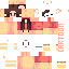 Minecraft skin texture, 64x64 pixels