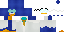 Minecraft skin texture, 64x32 legacy pixels