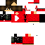 Minecraft skin texture, 64x64 pixels