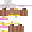 Minecraft skin texture, 64x64 pixels