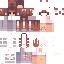 Minecraft skin texture, 64x64 pixels