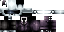 Minecraft skin texture, 64x32 legacy pixels