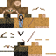 Minecraft skin texture, 64x64 pixels