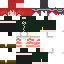 Minecraft skin texture, 64x64 pixels