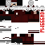 Minecraft skin texture, 64x64 pixels