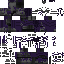 Minecraft skin texture, 64x64 pixels