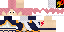 Minecraft skin texture, 64x32 legacy pixels