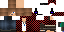 Minecraft skin texture, 64x32 legacy pixels