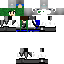 Minecraft skin texture, 64x64 pixels