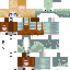 Minecraft skin texture, 64x64 pixels