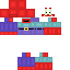 Minecraft skin texture, 64x64 pixels