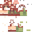 Minecraft skin texture, 64x64 pixels