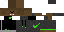 Minecraft skin texture, 64x32 legacy pixels
