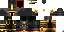 Minecraft skin texture, 64x32 legacy pixels