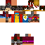 Minecraft skin texture, 64x64 pixels