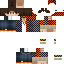 Minecraft skin texture, 64x64 pixels