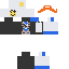 Minecraft skin texture, 64x64 pixels