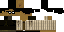 Minecraft skin texture, 64x32 legacy pixels