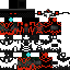 Minecraft skin texture, 64x64 pixels