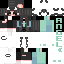 Minecraft skin texture, 64x64 pixels