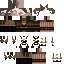 Minecraft skin texture, 64x64 pixels