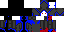 Minecraft skin texture, 64x32 legacy pixels