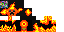 Minecraft skin texture, 64x32 legacy pixels