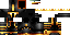 Minecraft skin texture, 64x32 legacy pixels