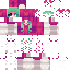 Minecraft skin texture, 64x64 pixels