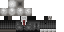 Minecraft skin texture, 64x32 legacy pixels