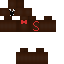 Minecraft skin texture, 64x64 pixels