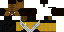 Minecraft skin texture, 64x32 legacy pixels